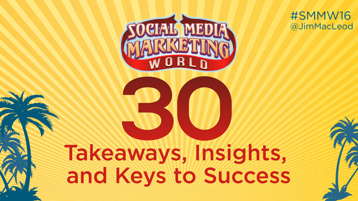 Social Media Marketing World 2016
